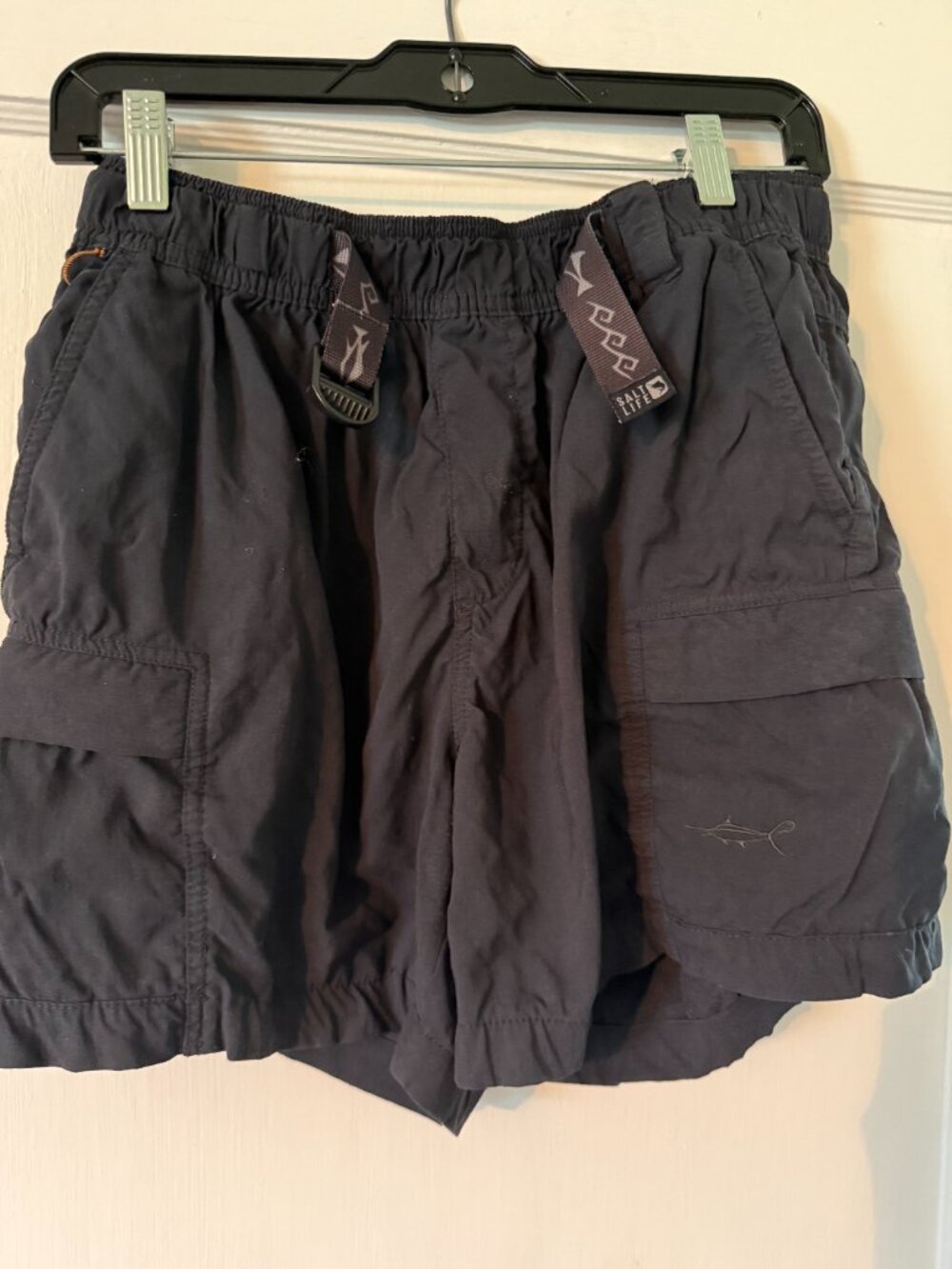 Salt Life Black Mens' Swim Trunks Size Small